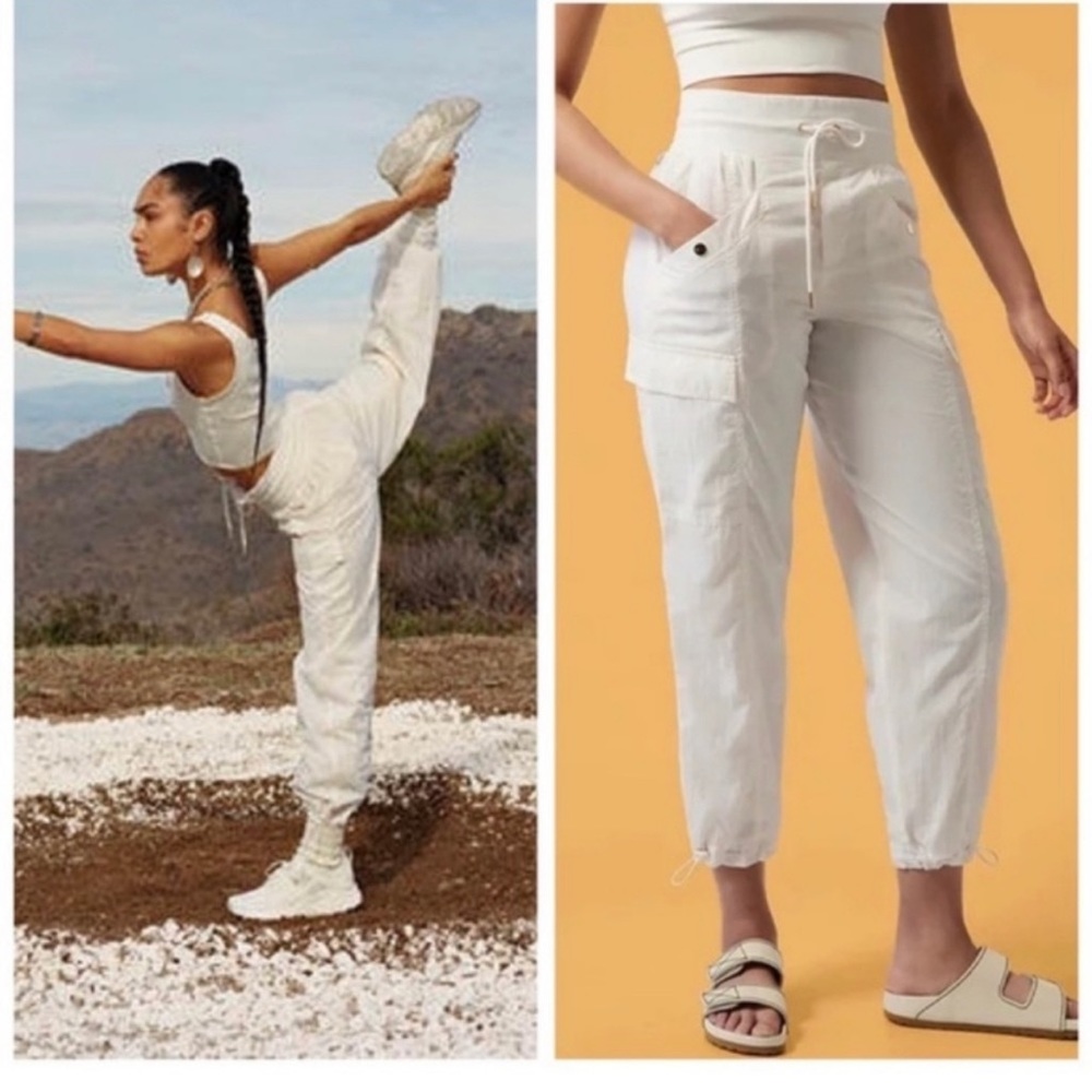 NWT, Athleta and Alicia Keys collaboration, Keys High Waist Utility Pant, sz 14